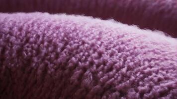 Soft abstract wave pattern resembling wool texture in lavender and pink tones, evoking warmth and coziness video