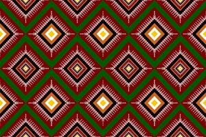 ethnic geometric pattern design for background vector