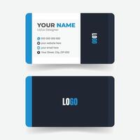 Simple and Elegant Business Card Design vector