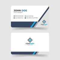Modern Abstract Business Card Template vector