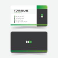 Editable Business Card Template for Branding vector
