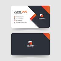 Sleek and Professional Visiting Card Design vector