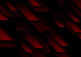 Dark red geometric abstract background vector