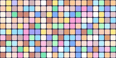 Multicolored seamless checkered pattern. vector