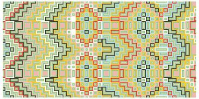 A dynamic pattern composed of colorful geometric shapes, offering a visually appealing and energetic aesthetic. vector