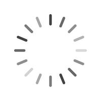 simple loading icon flat on white background vector