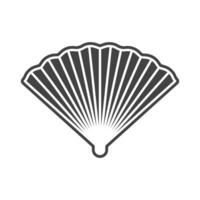 Our logo features a folding fan, symbolizing our company's commitment to bringing a fresh perspective to our industry vector