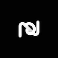 ND DN Monogram Design for Corporate and Creative Use vector