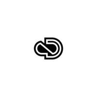 Timeless ND DN Monogram for Branding and Identity vector