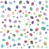 Colorful Abstract Background with Easter Egg Pattern vector