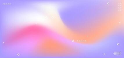 A colorful gradient background with a lot of dots and stars. The background is a mix of pink, orange vector