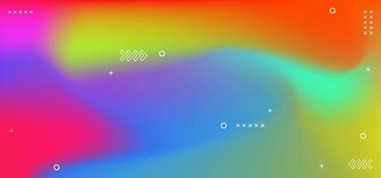 A colorful background with a gradient effect. The background is a mix of different colors and shapes vector