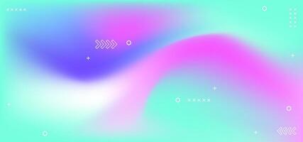 A colorful gradient background with a white text that says Graphic Background vector