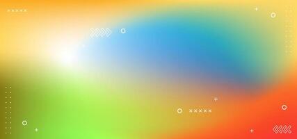 colorful abstract background with a circle in the center vector
