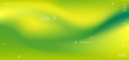A green background with white dots and arrows. The gradient background is a combination of green vector