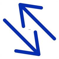 Opposite Arrow icon concept vector