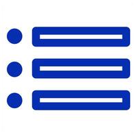 Menu Bar and navigation icon concept vector
