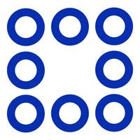 Grid and layout icon concept vector
