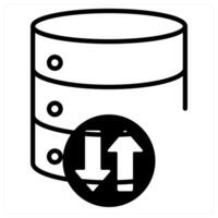 Big Data icon concept vector
