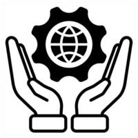 IT Governance icon concept vector
