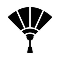 Creatively crafted icon of chinese fan modern design style, ready to use vector