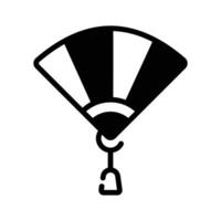 Creatively crafted icon of chinese fan modern design style, ready to use .,. vector