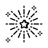 Firework celebration design, modern style.,. vector