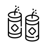 Chinese new year celebration, firecracker design, read to use icon.,. ' vector