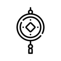 Amulet icon design in trendy style ready to use .,.' vector