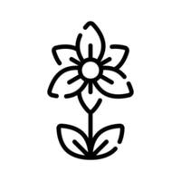 Flower icon symbolizing beauty, nature, and harmony..,. ' vector