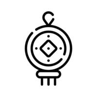 Amulet icon design in trendy style ready to use.,. ' vector