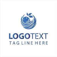 Feather Nest logo vector