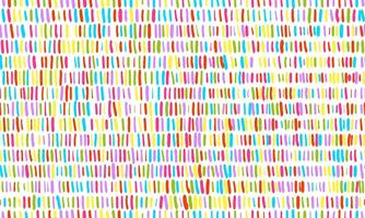 Colorful simple seamless pattern with small dashes. wallpaper with hand drawn abstract texture. vector