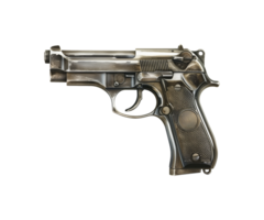 Firearm Representation in Profile png
