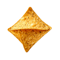 Individual nacho chip isolated on a transparent background showcasing its crispy texture and golden hue for snacking purposes, boiled egg isolated on ransparent transparent background png