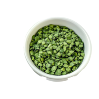 Fresh instant spinach seeds displayed in a transparent bowl on a plain transparent background for gardening enthusiasts, Instant spinach seeds in transparent bowl on transparent background png