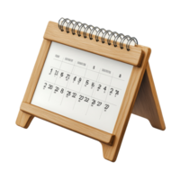 Table calendar for December displayed in a minimalistic style against a transparent background, table calendar 2024 december isolated on transparent background png