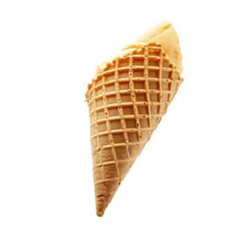 diverso angolo di un' cialda ghiaccio crema cono isolato su un' trasparente sfondo, Perfetto per dolce fotografia, diverso angolo di vuoto cialda ghiaccio crema cono isolato su trasparente sfondo png