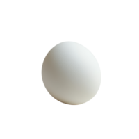 Fresh egg resting on a clean transparent background ready for cooking or baking, Egg on transparent background png