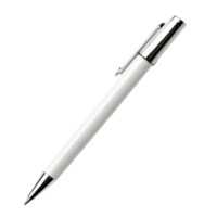 A sleek transparent pen lies on a clean transparent background, showcasing its modern design and functionality for writing tasks, Pen transparent background png