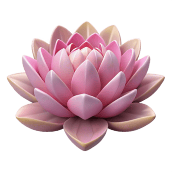 rosado loto flor prestar, hermosa floral ilustración, sereno botánico imagen png