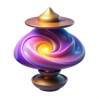 Cosmic Swirl Render Abstract Background Image png