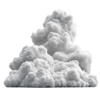 Dense gray clouds gathering overhead in a dramatic sky filled with swirling patterns during a stormy afternoon isolated on transparent background. png