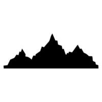 Mountains icon . Mountain sign. Graph symbol for travel and tourism web site and apps design, logo, app, UI vector