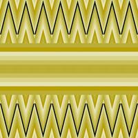 Vibrant Chevron and Striped Yellow Pattern vector