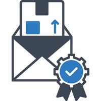 Delivery support isolated vector