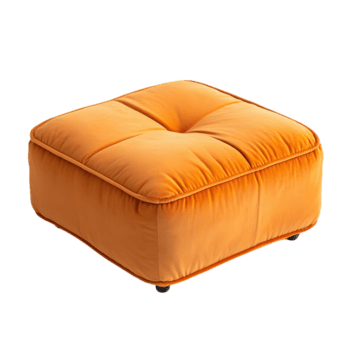 pequeño naranja silla con un amortiguar en eso png