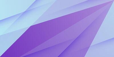 Abstract purple and blue gradient papercut background. Overlap shadow design with simple realistic cross design pattern. vector
