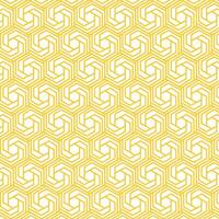 Golden Geometric Shapes Pattern. Modern Abstract Polygon Design with Seamless Gold Lines. vector
