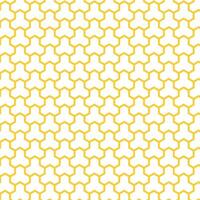 Seamless Modern Geometric Pattern. Abstract Gold Lines and Polygon Shapes. vector